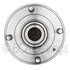 WE61537 by NTN - Wheel Bearing and Hub Assembly - Steel, Natural, with Wheel Studs