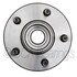 WE61558 by NTN - Wheel Bearing and Hub Assembly - Steel, Natural, with Wheel Studs