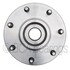 WE61557 by NTN - Wheel Bearing and Hub Assembly - Steel, Natural, with Wheel Studs