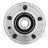 WE61565 by NTN - Wheel Bearing and Hub Assembly - Steel, Natural, with Wheel Studs