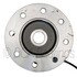 WE61591 by NTN - Wheel Bearing and Hub Assembly - Steel, Natural, with Wheel Studs