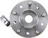 WE60735 by NTN - Wheel Bearing and Hub Assembly - Steel, Natural, with Wheel Studs