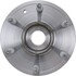 WE60747 by NTN - Wheel Bearing and Hub Assembly - Steel, Natural, with Wheel Studs