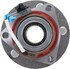 WE60702 by NTN - Wheel Bearing and Hub Assembly - Steel, Natural, with Wheel Studs