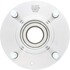 WE61041 by NTN - Wheel Bearing and Hub Assembly - Steel, Natural, with Wheel Studs