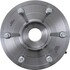 WE60826 by NTN - Wheel Bearing and Hub Assembly - Steel, Natural, with Wheel Studs