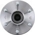 WE60912 by NTN - Wheel Bearing and Hub Assembly - Steel, Natural, with Wheel Studs