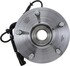 WE60927 by NTN - Wheel Bearing and Hub Assembly - Steel, Natural, with Wheel Studs