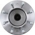 WE61343 by NTN - Wheel Bearing and Hub Assembly - Steel, Natural, with Wheel Studs