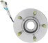 WE60801 by NTN - Wheel Bearing and Hub Assembly - Steel, Natural, with Wheel Studs