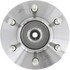 WE61038 by NTN - Wheel Bearing and Hub Assembly - Steel, Natural, with Wheel Studs