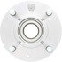 WE61041 by NTN - Wheel Bearing and Hub Assembly - Steel, Natural, with Wheel Studs