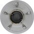 WE60461 by NTN - Wheel Bearing and Hub Assembly - Steel, Natural, with Wheel Studs