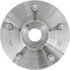 WE61050 by NTN - Wheel Bearing and Hub Assembly - Steel, Natural, with Wheel Studs