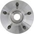 WE61047 by NTN - Wheel Bearing and Hub Assembly - Steel, Natural, with Wheel Studs