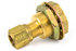 55609 by TRAMEC SLOAN - Bulkhead Fitting, Brass, 1-3/4, .23 x 1.125 Zinc Nut