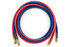 BR455180SET by TRAMEC SLOAN - 3/8 X 15' BLUE AND RED HOSE WITH 1/2 FITTINGS SET