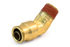 S254PMTNS-8-6 by TRAMEC SLOAN - Air Brake Fitting - 1/2 Inch x 3/8 Inch 45 Degree Male Elbow - Push-In