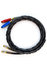 455144ASETW by TRAMEC SLOAN - Air Brake Hose Assembly - 3/8 Inch x 12' Black Hose with Aluminum Dura-Grips Set Wrapped