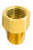 S48IF-10-8 by TRAMEC SLOAN - Air Brake Fitting - 5/8 Inch x 1/2 Inch Inverted Flare Male Connector