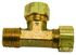 S71-4-2 by TRAMEC SLOAN - Compression Tee, Male Pipe Thread on Run, 1/4X1/8