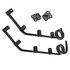 031-00553 by TRAMEC SLOAN - Mud Flap Bracket - Shortie 3/4 Inch Bar Type, Double Coil (Extra Long), Standard Mount