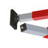 080-01018 by TRAMEC SLOAN - Cargo Bar - SL-30 Series, 84 Inch-114 Inch Articulating And F-Track End-Red Powder Coat
