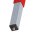 080-01042 by TRAMEC SLOAN - Cargo Bar - SL-30 Series, 84 Inch-114 Inch F-Track Ends -Red Powder Coat