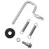 1304787 by BUYERS PRODUCTS - Snow Plow Hardware - with Left or Right Handed Coupler Spring Release Lever