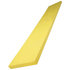 1312525 by BUYERS PRODUCTS - SAM Yellow Polyurethane Cutting Edge for Municipal Snow Plows - 1-1/2 x 8 x 144 In., No Holes