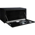 1703324 by BUYERS PRODUCTS - 15 x 13 x 30in. Black Steel Underbody Truck Box with T-Handle
