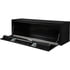 1703328 by BUYERS PRODUCTS - 15 x 13 x 48in. Black Steel Underbody Truck Box with T-Handle