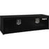 1703328 by BUYERS PRODUCTS - 15 x 13 x 48in. Black Steel Underbody Truck Box with T-Handle