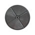 3013824 by BUYERS PRODUCTS - Vehicle-Mounted Salt Spreader Spinner - 8 in. dia., Poly, Smooth, Black