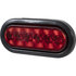 5626157 by BUYERS PRODUCTS - Brake / Tail / Turn Signal Light - 6 in., Red Lens, Oval, with 6 LEDS