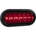 5626157 by BUYERS PRODUCTS - Brake / Tail / Turn Signal Light - 6 in., Red Lens, Oval, with 6 LEDS