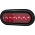 5626157 by BUYERS PRODUCTS - Brake / Tail / Turn Signal Light - 6 in., Red Lens, Oval, with 6 LEDS