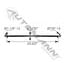 Automann 463.DS4602 Suspension Tie Rod Suspension Tie Rod, for Freightliner. 63.625 inches center to center