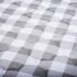 TK3676 by MOBILE INNERSPACE - Truck Mattress - Gray Check, with Red Trim, Polyurethane, 76" L x 36" W x 6.5" H