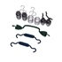 KIT8059 by MERITOR - Drum Brake Hardware Kit - Steer Axle, 16.5 in. Brake Drum Diameter