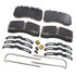 S-41167-1 by HENDRICKSON - Disc Brake Pad Kit - MAXX22T, Includes Springs, Holder Bracket, Screws and Plug