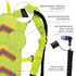 13156 by ERGODYNE - Chill-Its 5155 Low-Profile Hydration Pack - 2-Liter Bladder, Hi-Vis Lime