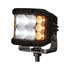 1492232 by BUYERS PRODUCTS - Flood Light - 4 inches, Square, LED, with Strobe