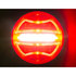 5624132 by BUYERS PRODUCTS - 4 Inch Round Stop/Turn/Tail + Backup Combination Light with Light Stripe LED Tubes