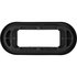8891711 by BUYERS PRODUCTS - Strobe Light Gasket - 6 in.,Black, Recessed Mount