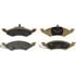 Bendix MRD257 Disc Brake Pad Set Global Semi-Met Disc Pad