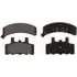 Bendix MRD369 Disc Brake Pad Set Global Semi-Met Disc Pad