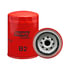 B2 by BALDWIN - Engine Oil Filter - Full-Flow Lube Spin-on, Anti-Drainback Valve, 8 PSID By-Pass Valve