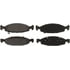Bendix MRD790 Disc Brake Pad Set Global Semi-Met Disc Pad