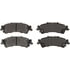 Bendix MRD792 Disc Brake Pad Set Global Semi-Met Disc Pad
